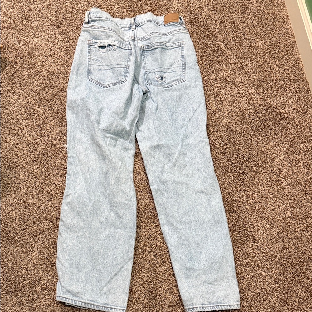 American Eagle Outfitters Light Wash Blue Flare Jeans